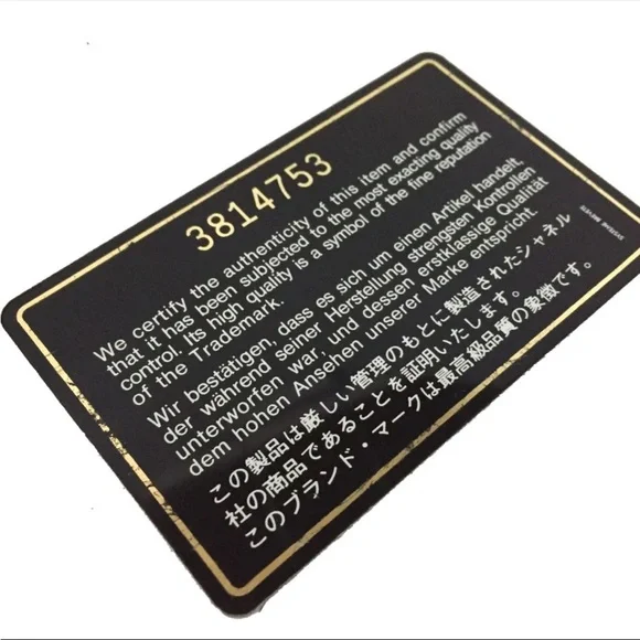 AUTH Black Chanel CC Leather Grained Calfskin Vanity Bag - Picture 14 of 14